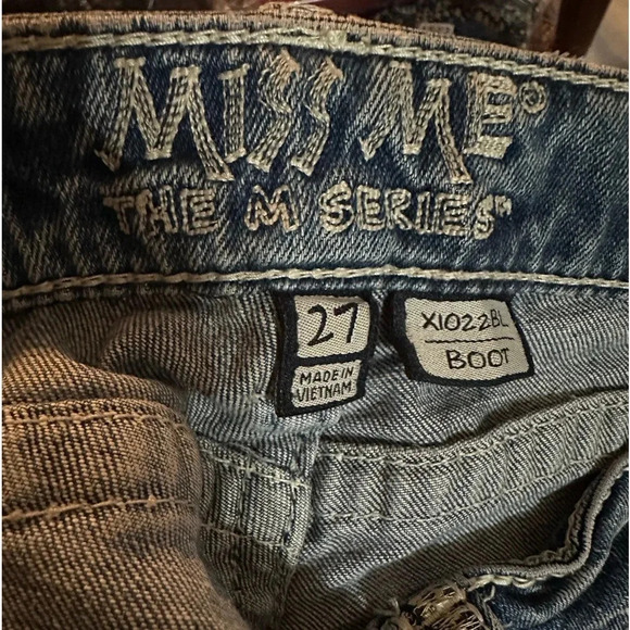 Miss Me distressed/rigged jeans size 27/33 - Picture 12 of 13